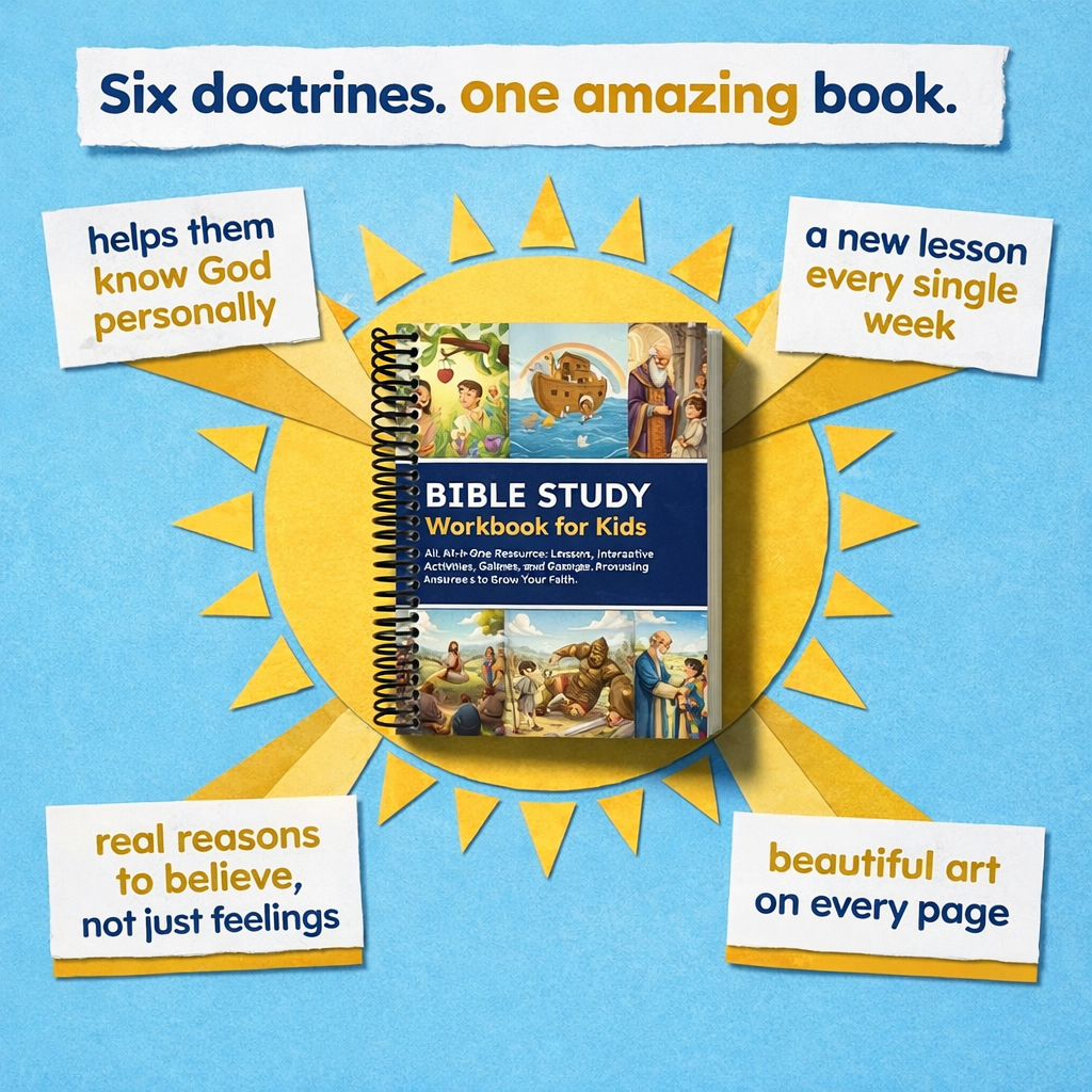 Bible Study Workbook for Kids