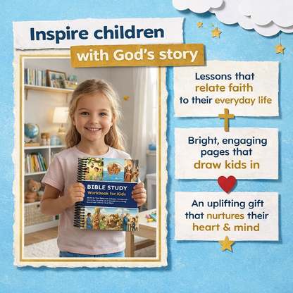 Bible Study Workbook for Kids